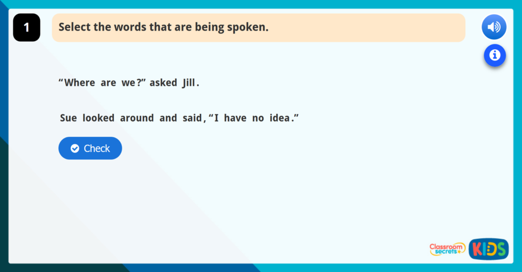 Recognising Direct Speech