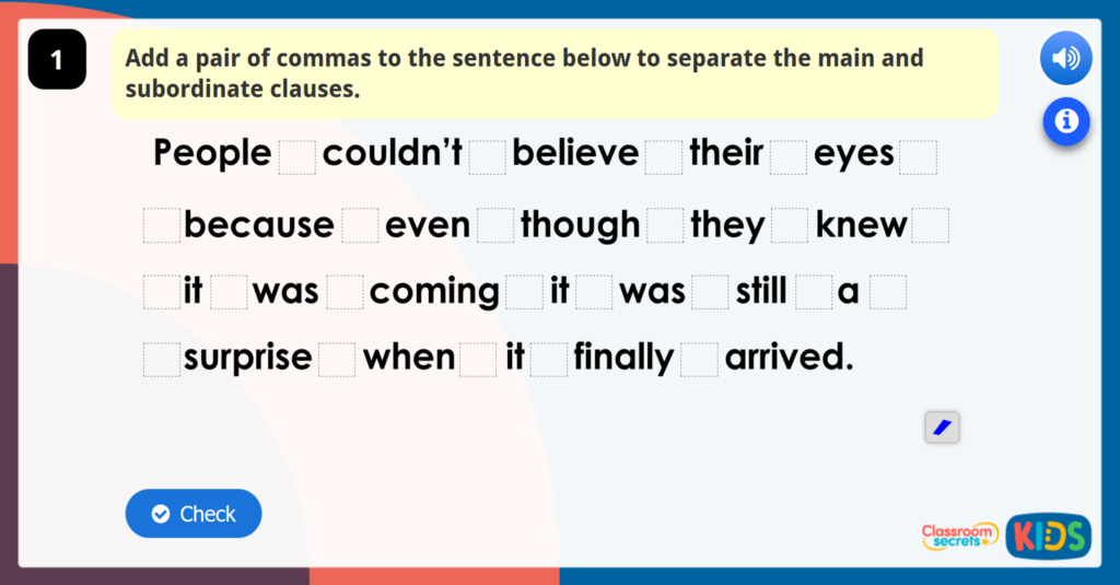 Year 6 GPS Identifying Clauses