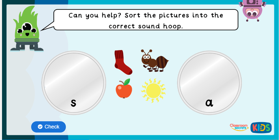 Phase 2 Phonics Game 1