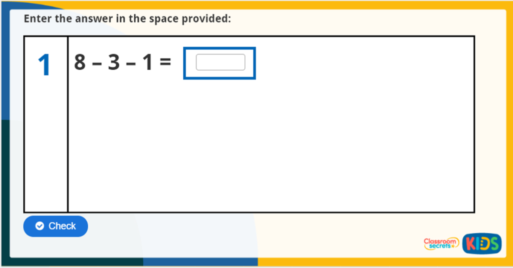 Year 2 Arithmetic Day 4