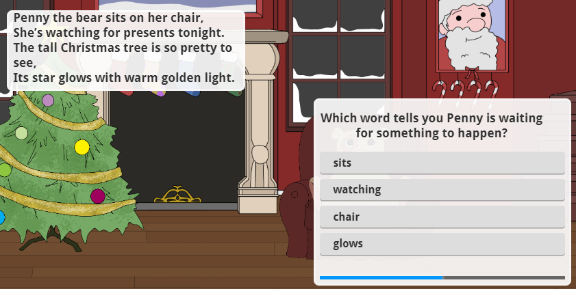 Christmas Poem Comprehension Year 1