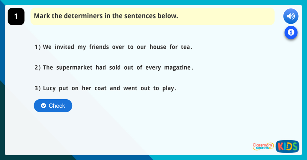 Year 3 Spring Revision Set 1