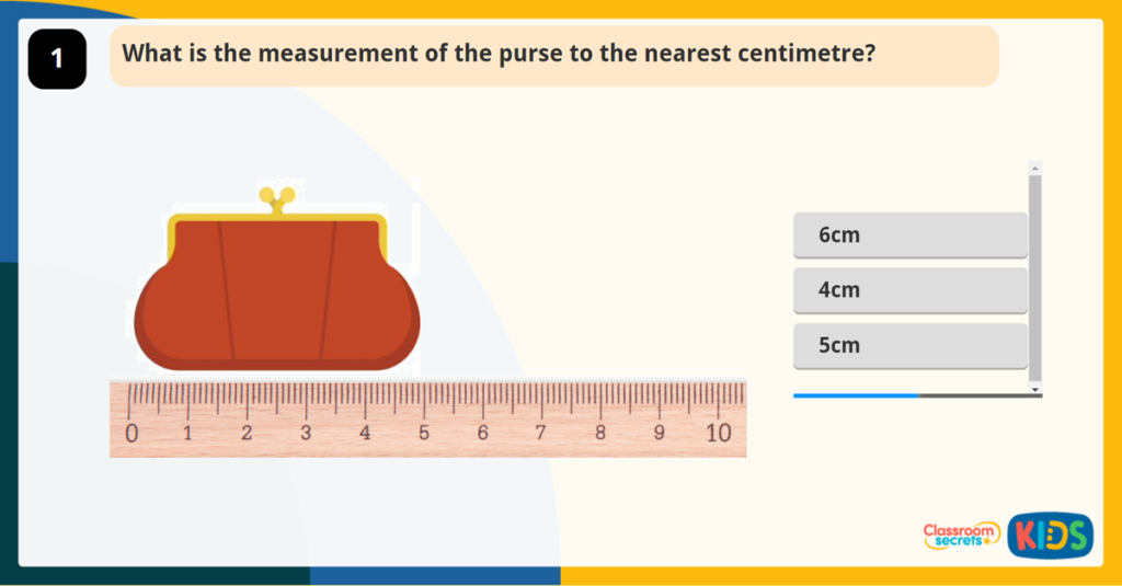 Year 2 Spring Block 5 Step 1 Measure Length cm