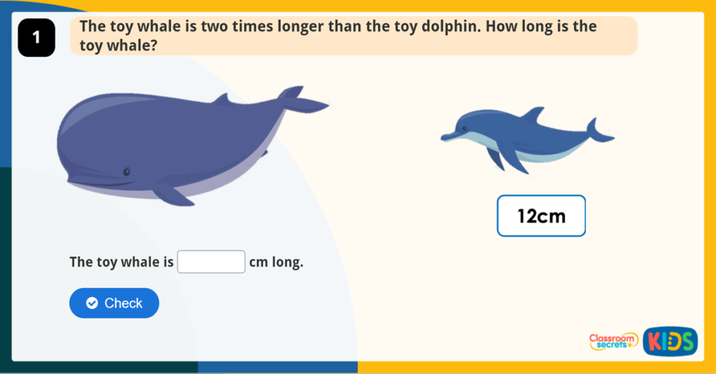 Year 2 Four Operations with Lengths