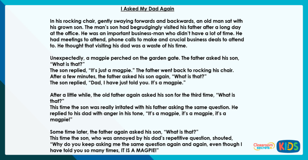 Year 4 Reading Comprehensions Fiction