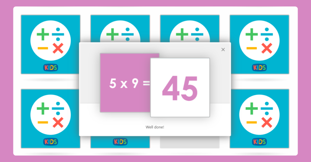 Year 4 Mixed Multiplication Memory Card Game