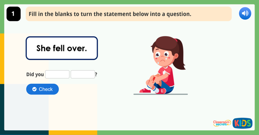 Questions Year 1 Game