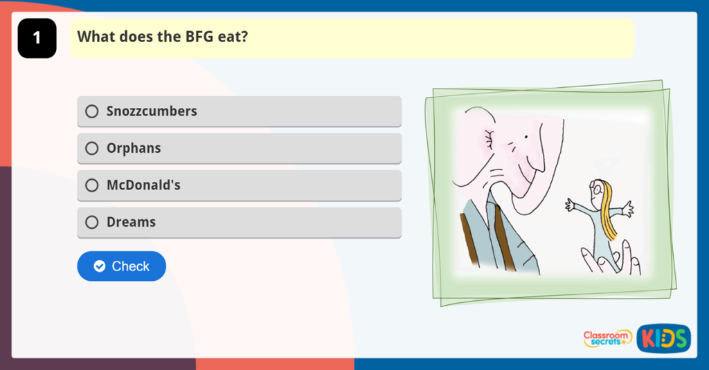 Roald Dahl Online Quiz