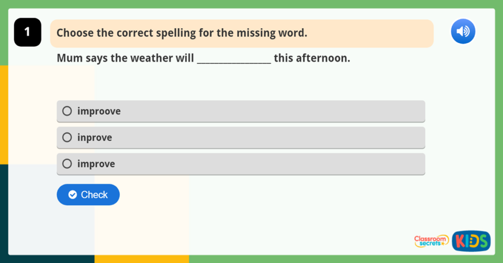 Year 2 Spellings Games