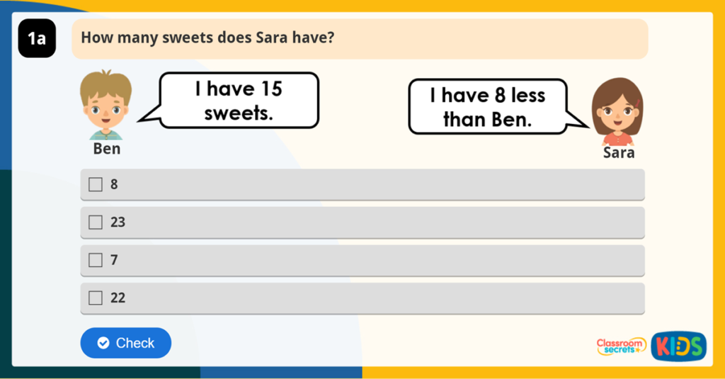 Year 2 Reasoning Test Practice 4