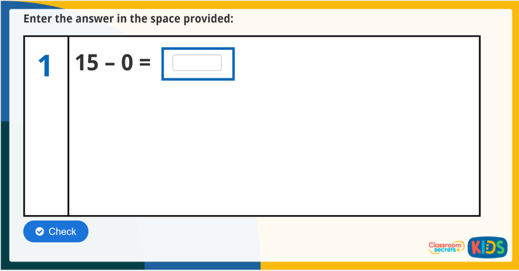 Year 2 Arithmetic Day 7