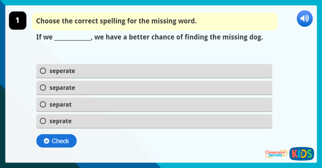 Common Exception Words Set 10 Year 3 and Year 4