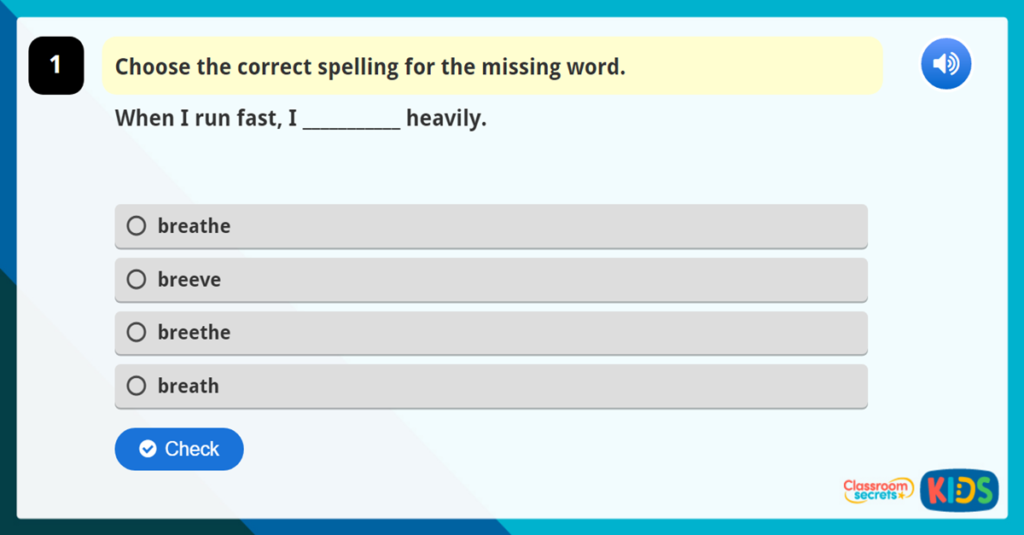Common Exception Words Set 2 Year 3 and Year 4
