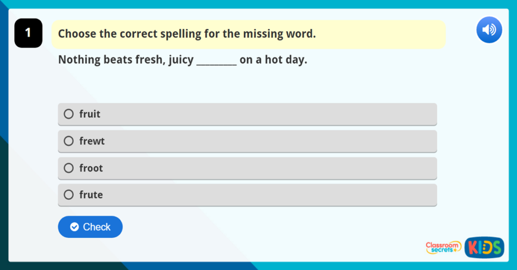 Common Exception Words Set 7 Year 3 and Year 4