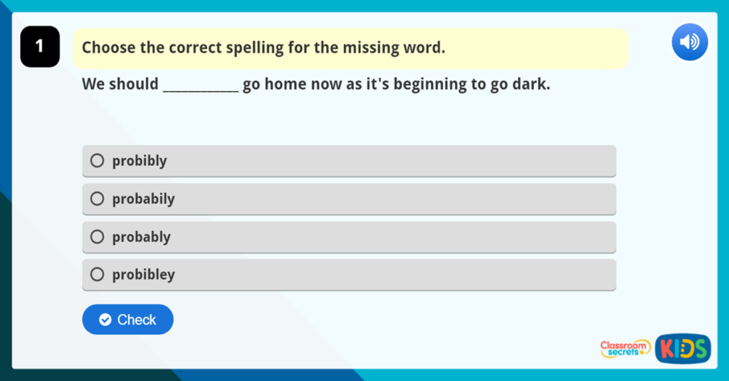 Common Exception Words Set 9 Year 3 and Year 4
