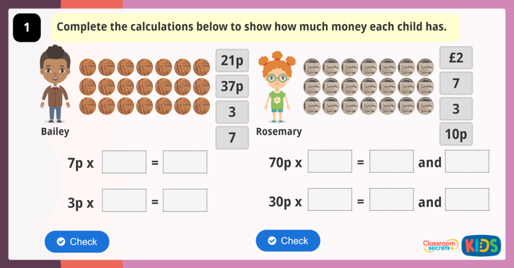 Year 3 Related Calculations