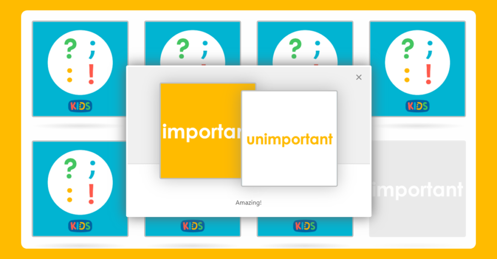 Year 4 Antonym Matching Activity 1