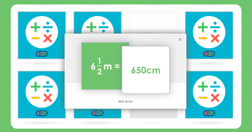 Year 4 Length Conversion Matching Cards