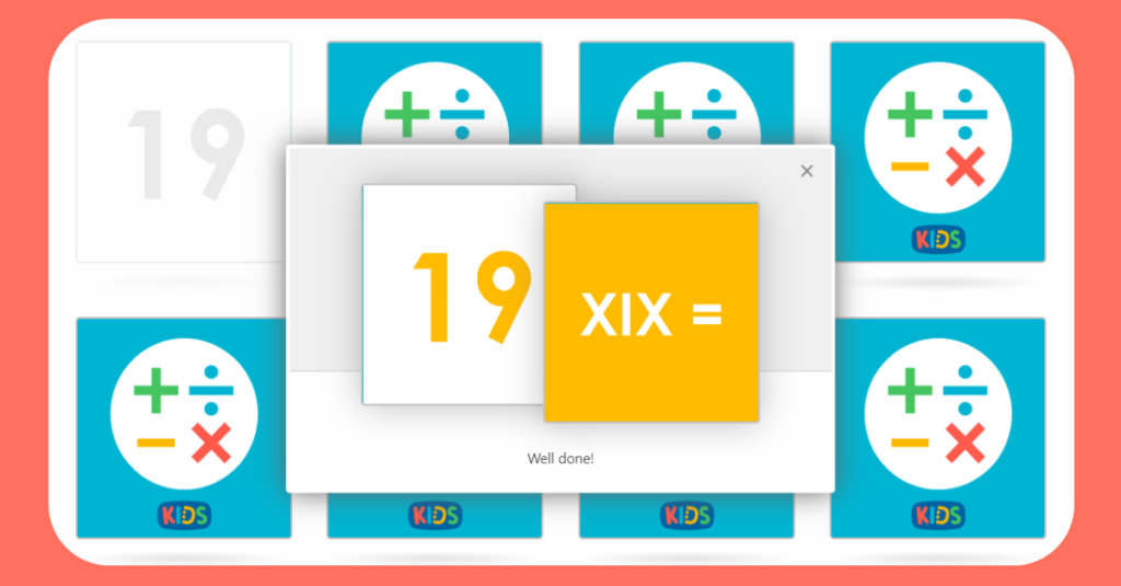 Year 4 Roman Numerals Game 2