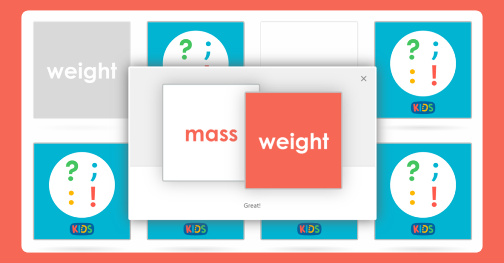 year 4 Synonym Matching Activity 2