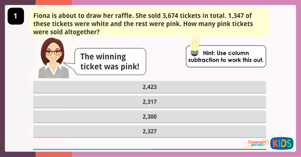 Year 4 Addition and Subtraction