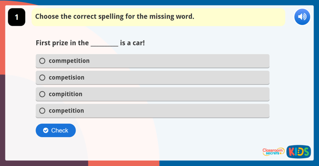 Year 5/6 Common Exception Words 3