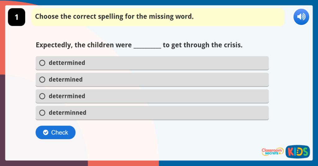 Year 5/6 Common Exception Words 4