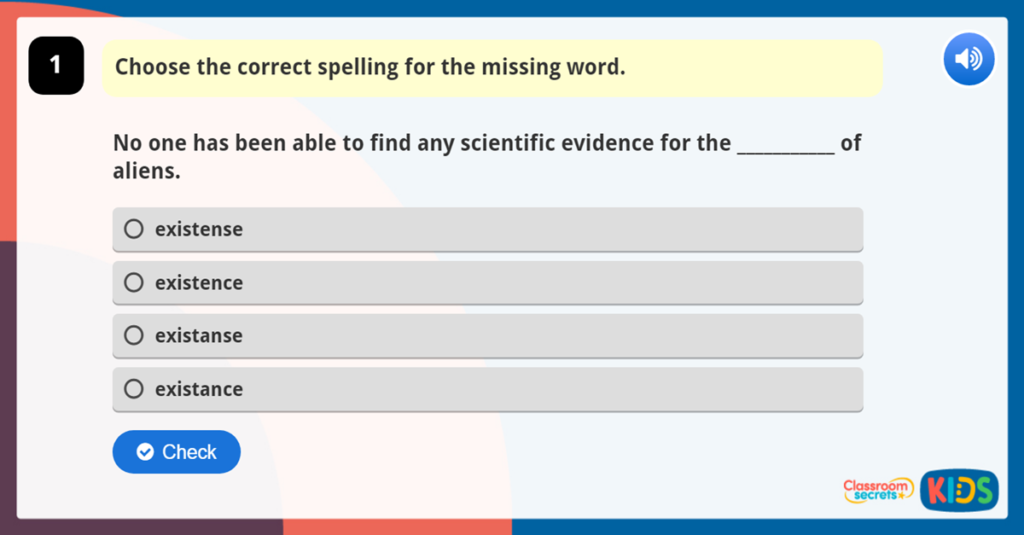 Common Exception Words Set 5 Year 5 and Year 6