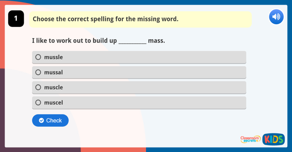 Common Exception Words Set 7 Year 5 and Year 6