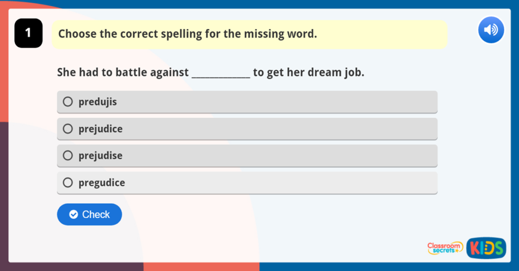 Common Exception Words Set 8 Year 5 and Year 6