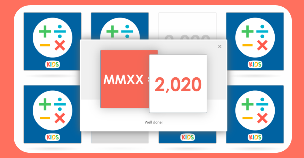 Year 5 Roman Numerals Game 3