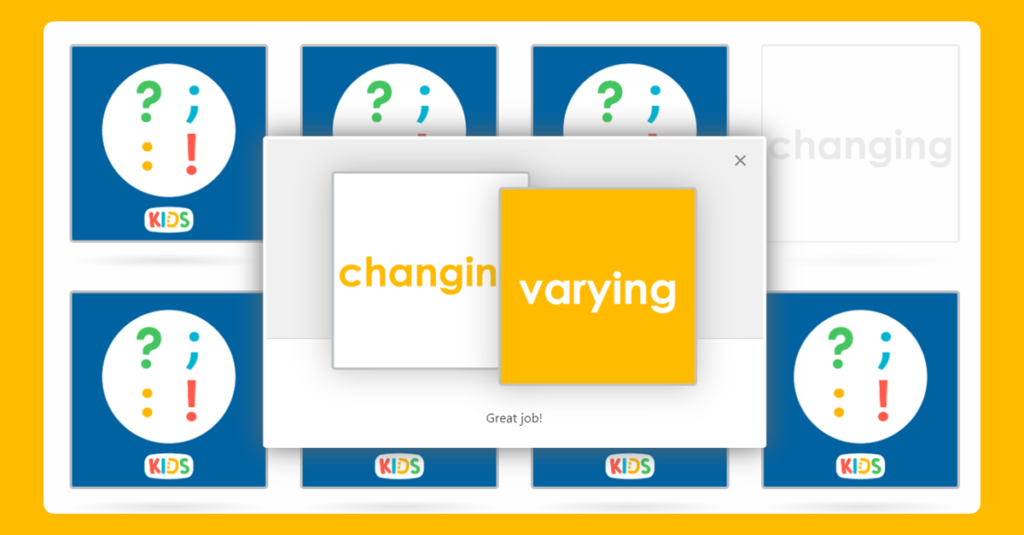 year 5 synonym matching activity 2