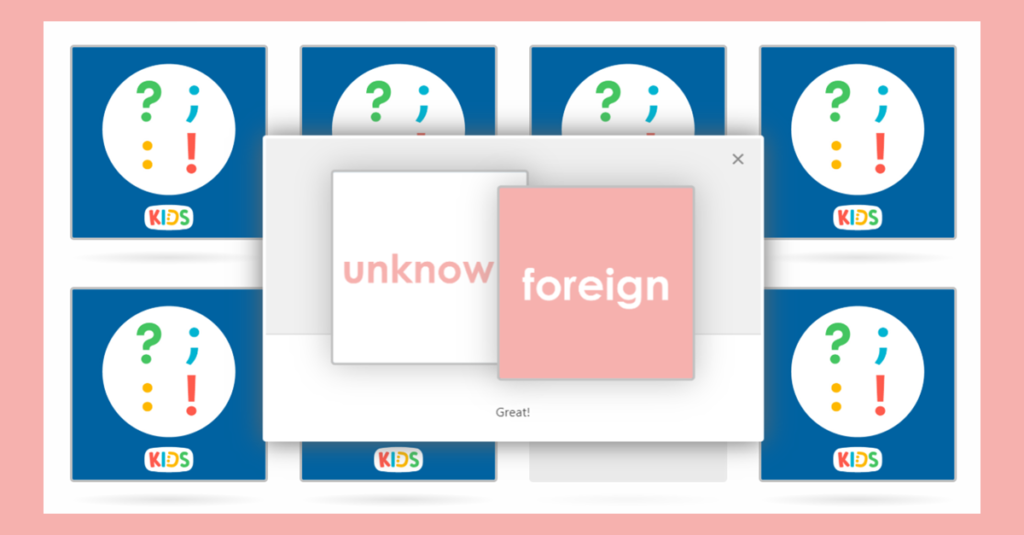 Year 6 Synonym Matching Activity 3