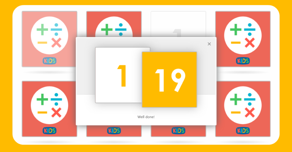 Year 1 Add to 20 Matching Game