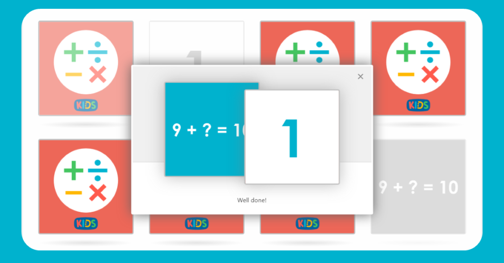 Year 1 Missing Number Problems Matching Game