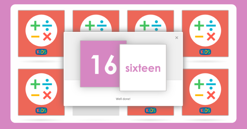 Year 1 Numbers to 20 Matching Game