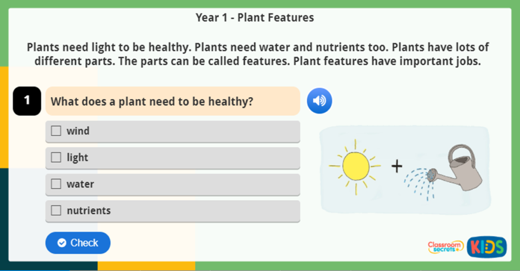 Year 1 Science Online Resources