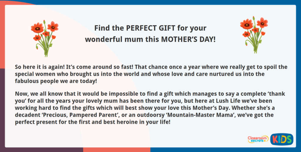 Year 5 Magazine Article Reading Comprehension