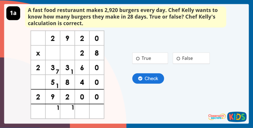 Year 6 Word Problems Multiplication and Division 1
