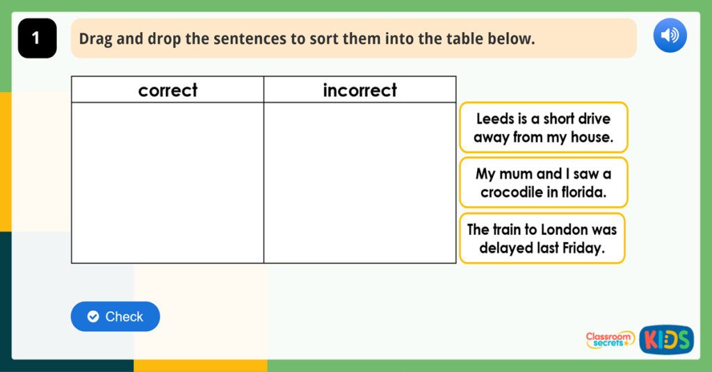 Capitals Game Year 1