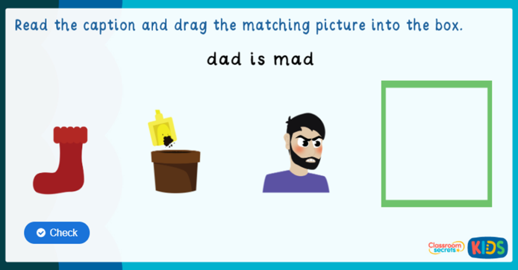 Phonics Captions Games