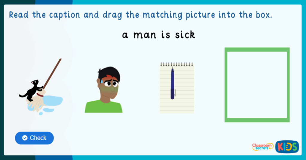 Phonics Captions Game 2