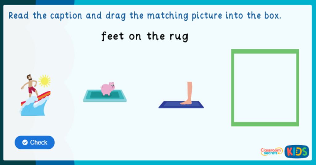 Phonics Phase 3 Caption Game 3