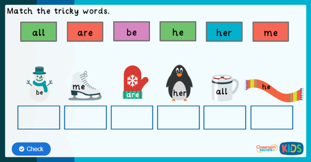 Phonics Phase 3 Online Games