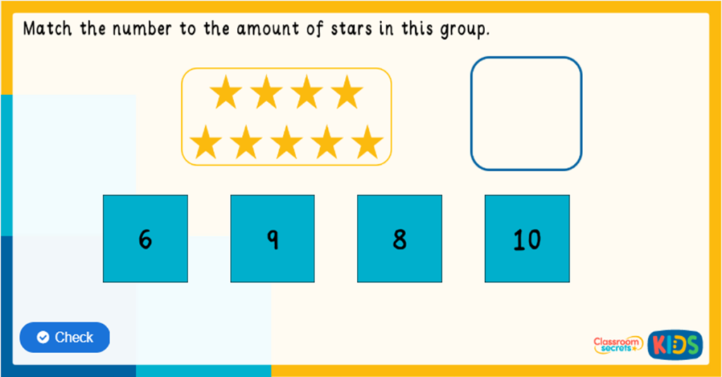 Reception Count and Match Game