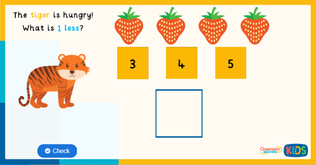 Reception Recalling One Less