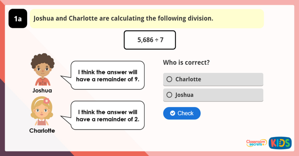 Divide with Remainders Reasoning