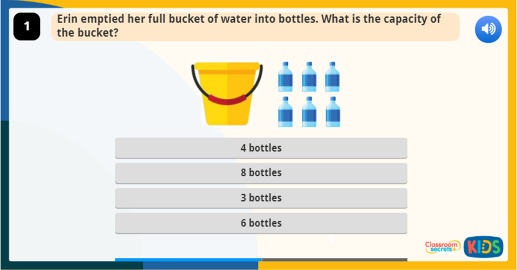 Year 1 Measuring Capacity