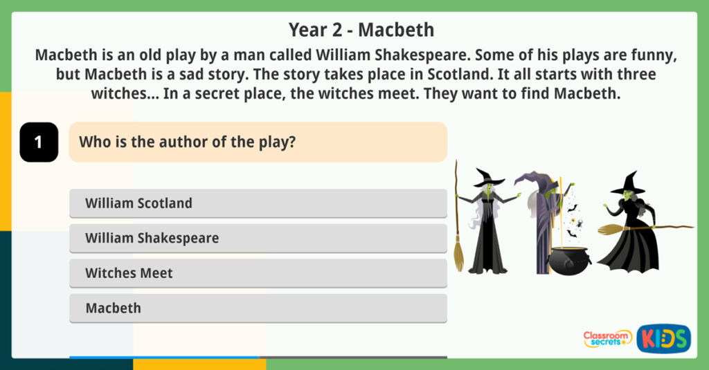 Year 2 Online Reading Games