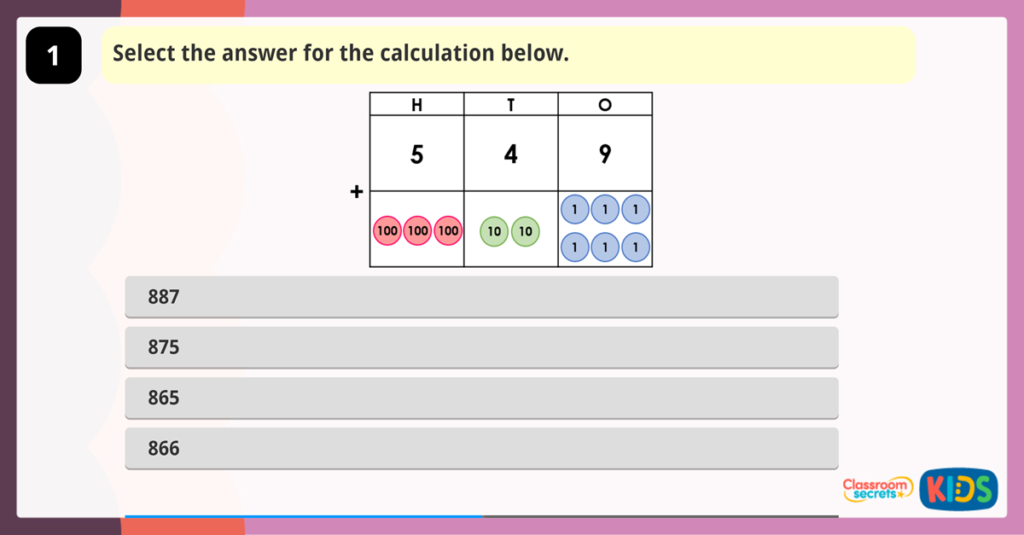 Add Two 3-Digit Numbers Game